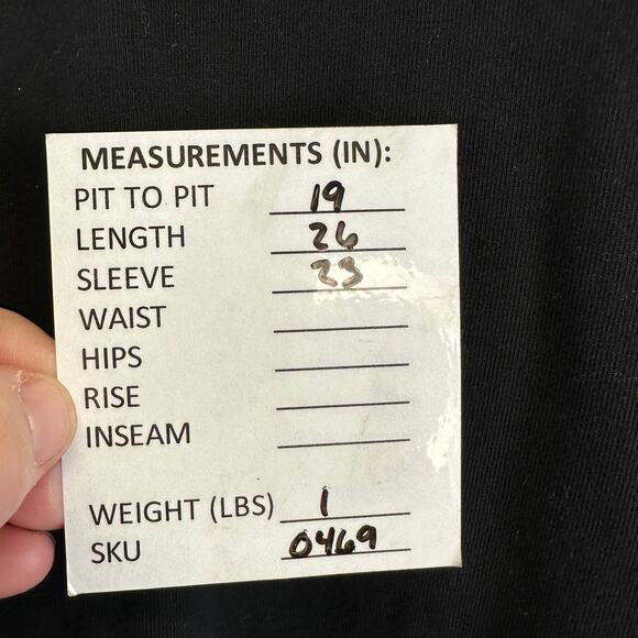 Gymshark Long Sleeve Black Logo Fitted Raglan T Shirt Womens Medium Athleisure - Picture 12 of 12